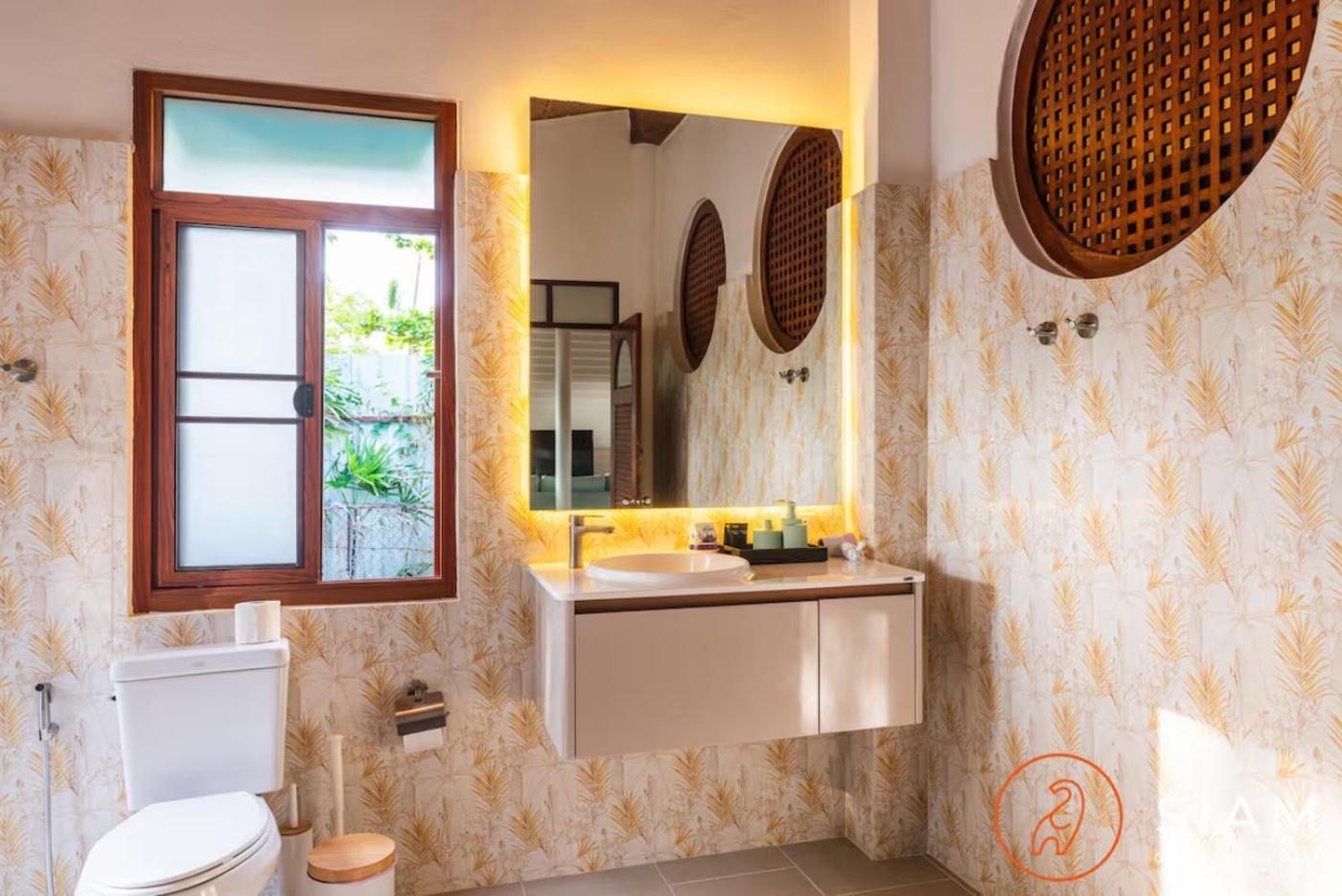 The Wooden Beach House 3Br - Sunset Beach Garden Taling Ngam Beach Dış mekan fotoğraf