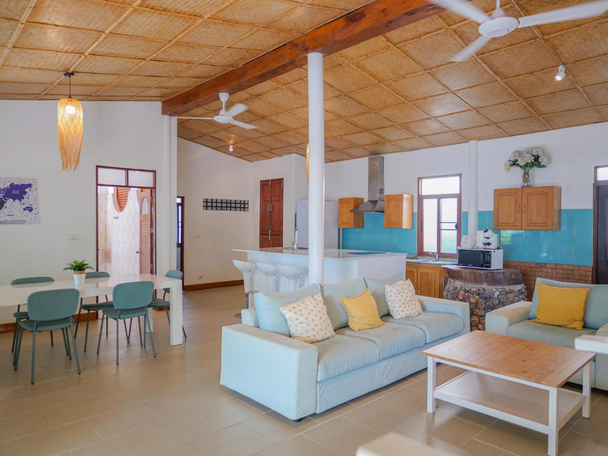 The Wooden Beach House 3Br - Sunset Beach Garden Taling Ngam Beach Dış mekan fotoğraf